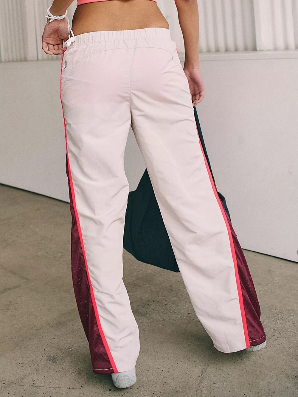 Free People Movement - Retro Rider Mesh Pants (Mushroom Combo) - Picture 3 of 6